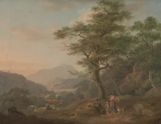 Een Landschap met Figuren